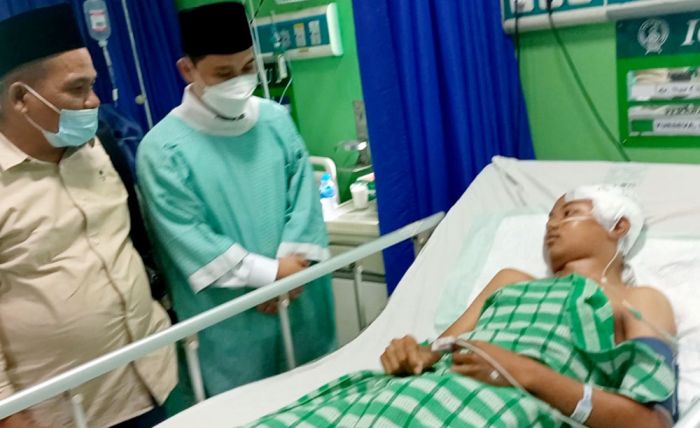 ASCF Berikan Bantuan Kepada Korban Meninggal dan Luka Akibat Pohon Tumbang di Jolotundo Mojokerto