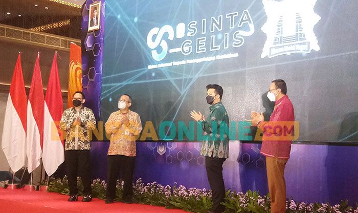 Launching Aplikasi Sinta Gelis, ​Wagub Jatim: Keterpaduan Lintas Sektor