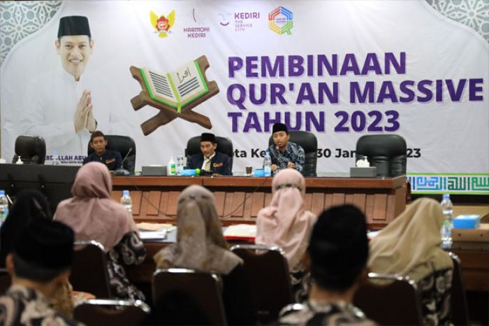 Asah Skill Pengajar, Pemkot Kediri Beri Pembinaan Kepada Para Tutor Qurma