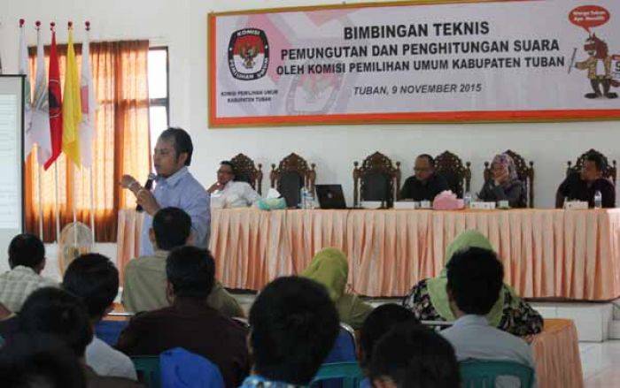 KPU Tuban Gelar Bimtek Tungsura