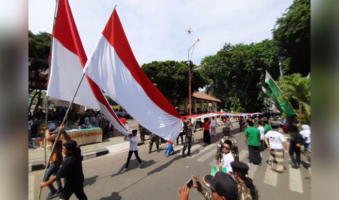 Pawai Santri Nusantara di Sidoarjo, Santri Usung Ragam Kreativitas