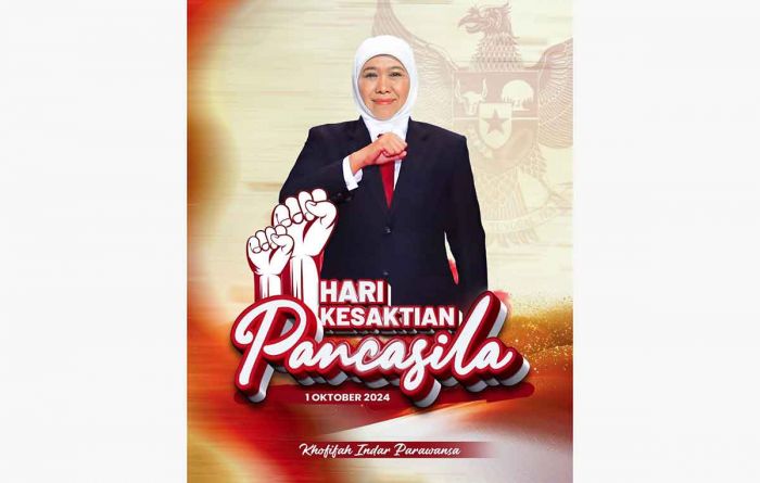 Pesan Khofifah di Hari Kesaktian Pancasila