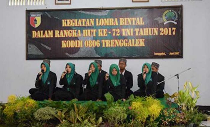 Kodim 0806/Trenggalek Selenggarakan Lomba Bintal 