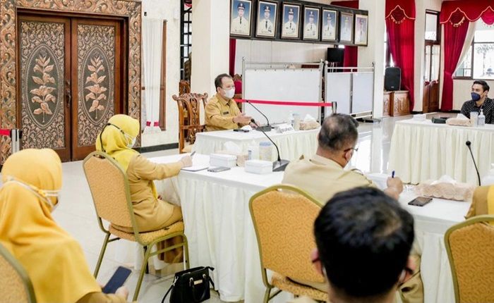 Penyebab Rapor Merah BPK, Bupati Hendy Minta PPK Tanggung Jawab Soal Proyek Wasatafel 2020