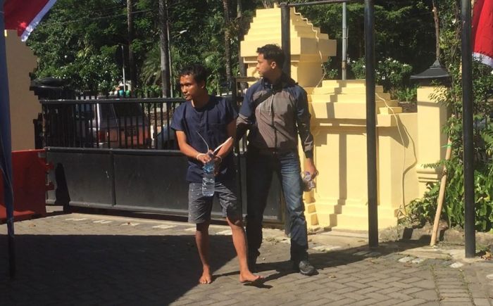 Rampas Tas di Warung Kopi Jalan Gunungsari, Pelaku Jambret Babak Belur Dimassa