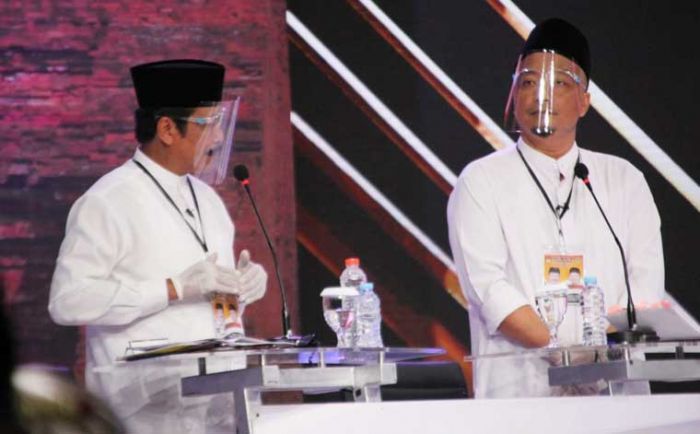 Debat Pamungkas: Qosim Paparkan Program Peningkatan Infrastruktur, Alif Urai Penanganan Covid-19