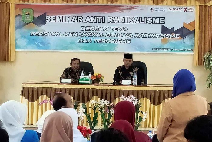 Tangkal Radikalisme dan Terorisme, Bakesbangpol Trenggalek Gelar Seminar Hadirkan Eks Napi Teroris