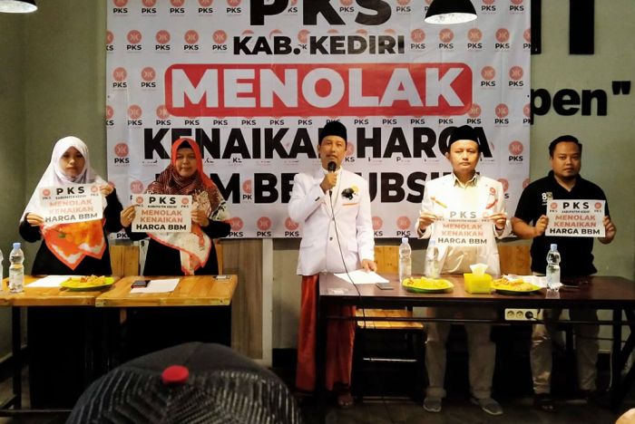 PKS Kabupaten Kediri Tolak Kenaikan Harga BBM