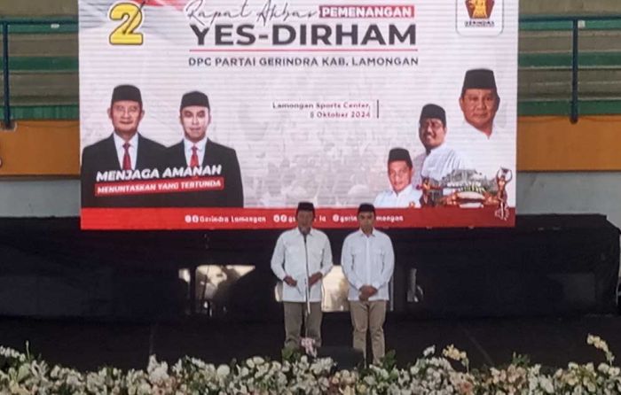 Gerindra Targetkan 70 Persen Kemenangan Yes-Dirham pada Pilkada Lamongan