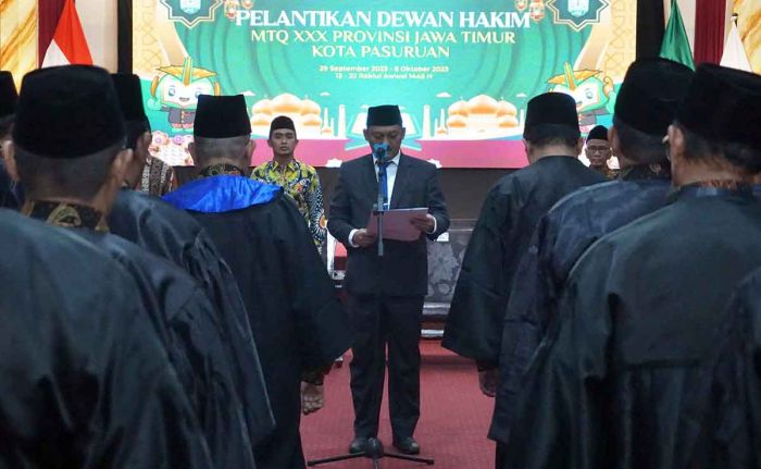 136 Dewan Hakim MTQ Jatim 2023 Resmi Dilantik