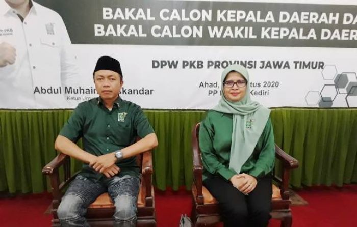 Dibaiat Sebagai Bakal Calon Kepala Daerah di Lirboyo, Mak Rini Dapat Rekom PKB