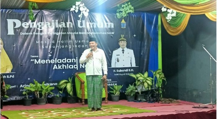 Hadiri Maulid Nabi, Wabup Sidoarjo Janjikan Perbaikan Jalan, PJU dan Kesehatan Gratis