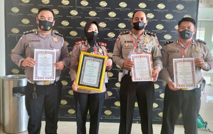 Satlantas Polres Batu Raih Sejumlah Penghargaan Dalam Giat Monev dan Hasil Dakgar