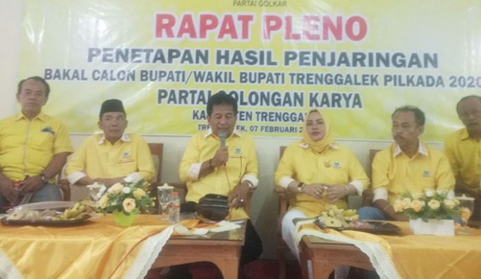 Golkar Usulkan 5 Nama Bacabup dan Bacawabup Trenggalek, Salah Satunya Moh Nur Arifin