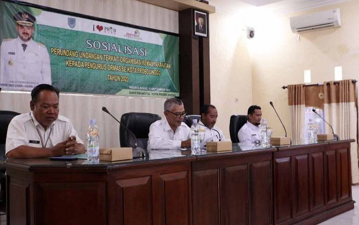 Puluhan Ormas Ikuti Pembinaan Bakesbangpol Kota Probolinggo