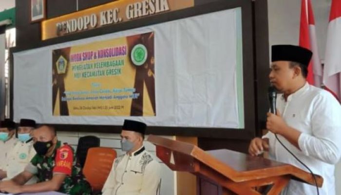 Cegah Tindakan Penistaan Agama, Camat Gresik Gelar Konsolidasi dengan MUI