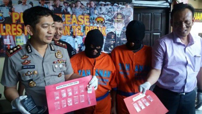 Polres Tanjung Perak Bekuk Pengedar dan Kurir Sabu Jaringan Lapas