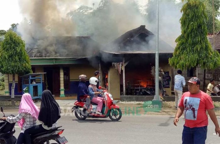 Kios Sembako dan BBM Eceran di Parengan Terbakar: Ibu Meninggal, 2 Anaknya Luka-luka