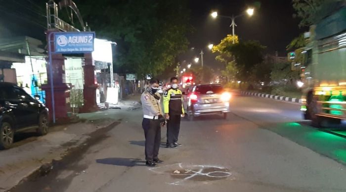 Pelajar di Sidoarjo Tewas Terlindas Truk di Jalan Raya Gelam