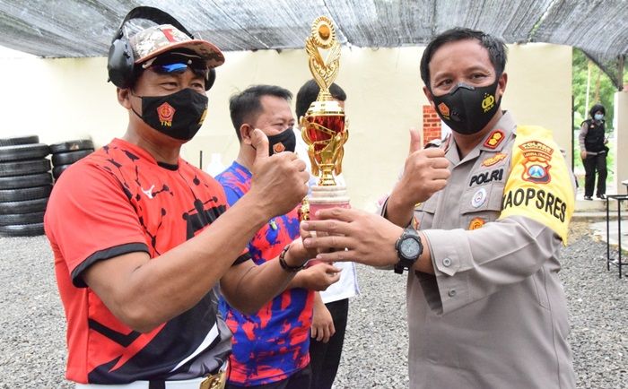 Polres Pamekasan Gelar Lomba Tembak Reaksi Perorangan bagi Anggota