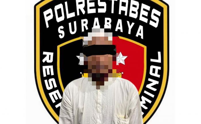 Pelaku Pencabulan Bocah 8 Tahun di Tembok Dukuh Surabaya Dibekuk Polisi