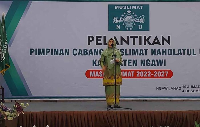 Lantik Pimpinan Cabang, Ketua Muslimat NU Terpilih Fokus Kepemimpinan dan Organisasi