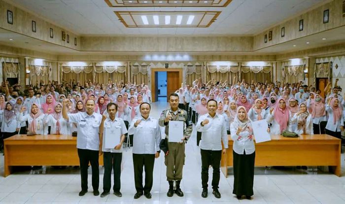 295 ASN Pemkab Gresik Terima SK Kenaikan Pangkat