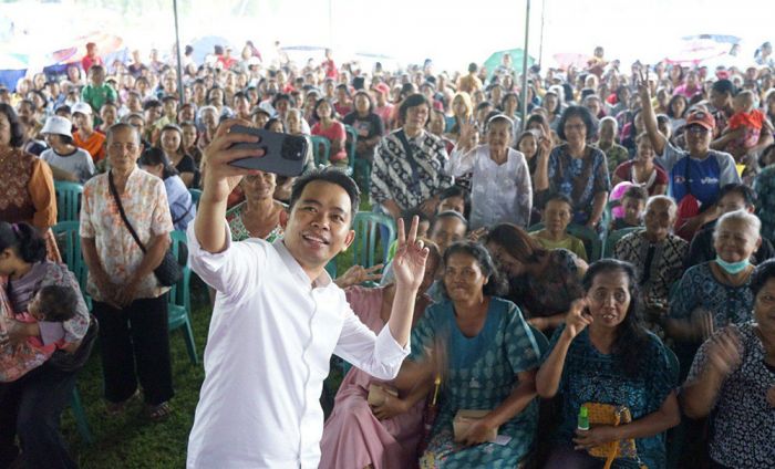 Apel Kebangsaan LSN, Fawait Berbaur Bersama Ribuan Emak-Emak Kristiani