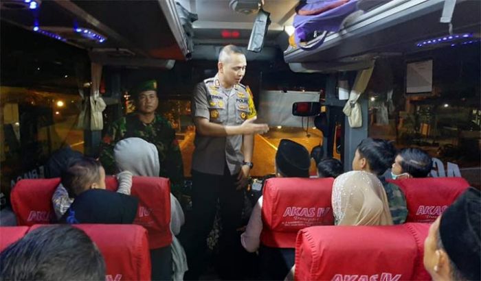 Tidak Ditemukan Pergerakan Massa ke Jakarta Dalam Razia oleh Polres Pamekasan