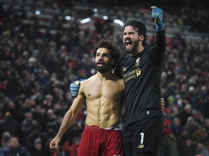 Duet Maut Alisson dan Mohamed Salah, Mengingatkan Gol ke Gawang Manchester United.