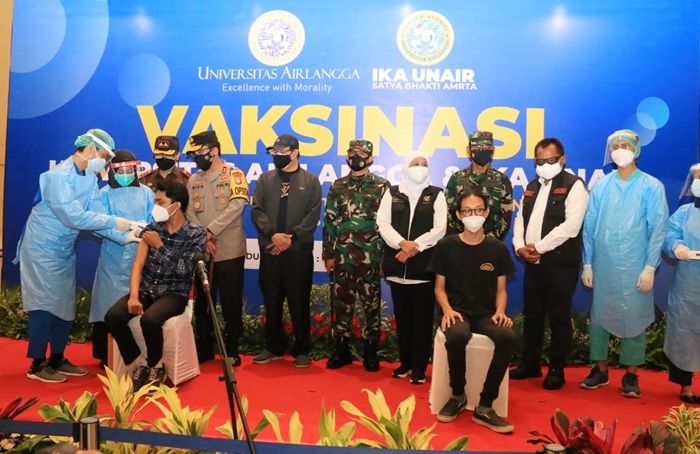 Forkopimda Jatim Harap Pentahelix Bisa Bersinergi Wujudkan Herd Immunity di Jatim