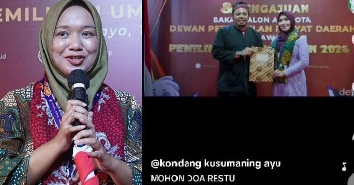 Foto Dicatut untuk Kampanye, Ning Lia, Calon DPD RI Somasi Pemilik Akun @Kondangkusumaningayu