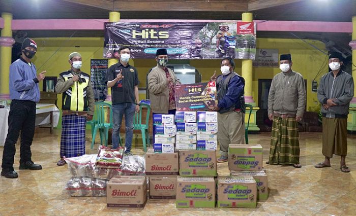 Baksos untuk Korban Bencana, 10 Komunitas Honda BeAT Jatim Riding Bareng ke Gunung Semeru