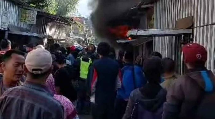 Pasar Relokasi Kota Batu Kembali Terbakar