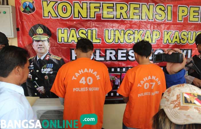 Kades Macanan Ngawi yang Ditangkap atas Kepemilikan Sabu Diberhentikan Sementara