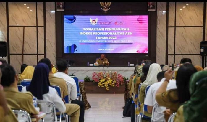 Gelar Sosialisasi, Pemkot Kediri Dorong Peningkatan Indeks Profesionalitas ASN 2023