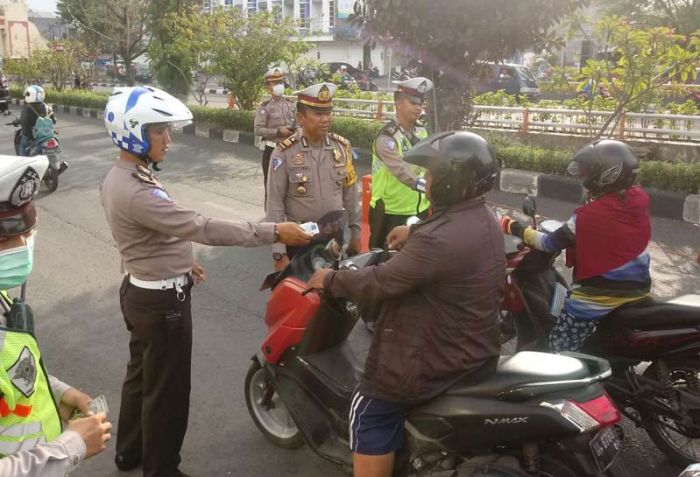 Hasil Ahkir Operasi Zebra, Satlantas Polresta Sidoarjo Rangking Dua