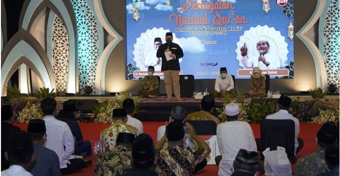 Nuzulul Quran, Bupati Kediri Ajak Pejabat Bayar Zakat ke Baznas