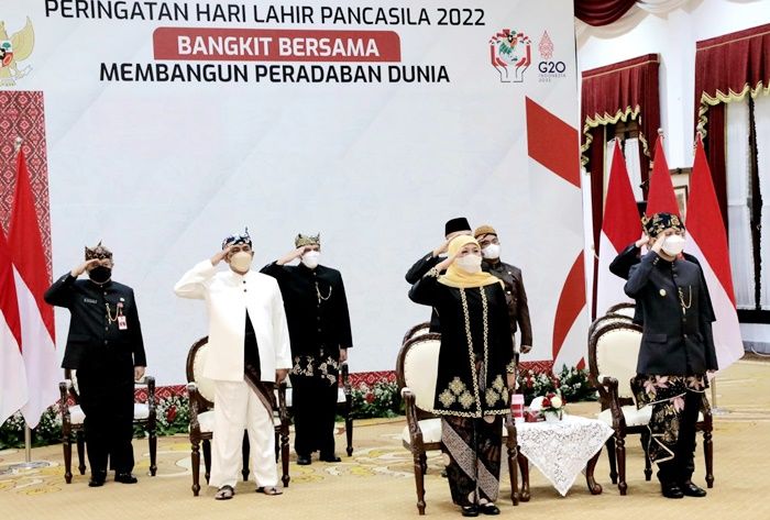 Peringati Harlah Pancasila, Gubernur Khofifah Beberkan Tantangan yang Harus Dihadapi Bersama