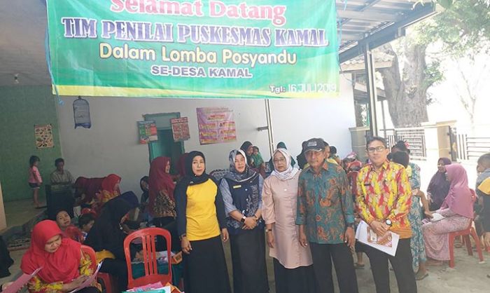 Desa Kamal Gelar Lomba Posyandu Antar RW