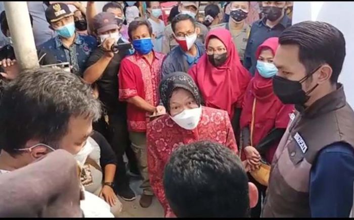 Ditemukan Dugaan Penyelewengan, Kepala Dinsos Tuban Tertunduk saat Dimarahi Mensos Risma