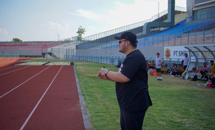 Meski Kalah Lawan Gresik United, Kehadiran Bupati Kediri Jadi Motivasi Penggawa Persedikab