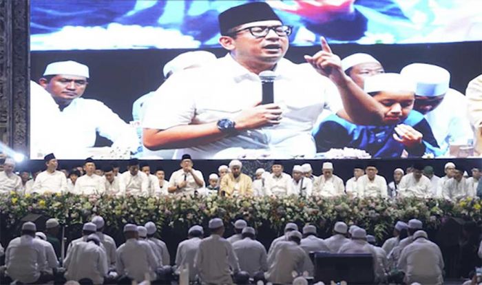 Bersama Habib Syech, Pemkot Mojokerto Gemakan Selawat dan Kampanye Gempur Rokok Ilegal