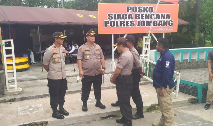 Siaga Bencana, Polres Jombang Cek Pasukan