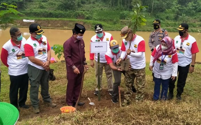 Baru Diresmikan, Embung Welulang Miliki Banyak Manfaat bagi Masyarakat Lumbang Pasuruan