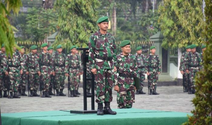 Upacara di Akhir Tahun, Korem Bhaskara Jaya Minta Prajurit Bersinergi