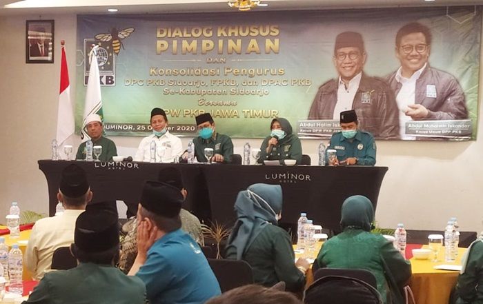 Jaga Sidoarjo Tetap Hijau, Gus Halim Minta Kader PKB Menangkan Gus Muhdlor-Subandi