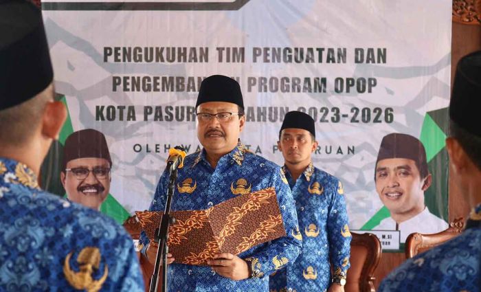 Gus Ipul Kukuhkan Pengurus OPOP Kota Pasuruan Periode 2023-2026