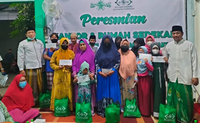 Rumah Sedekah NU Care LAZISNU Kecamatan Tambaksari Resmi Dibuka