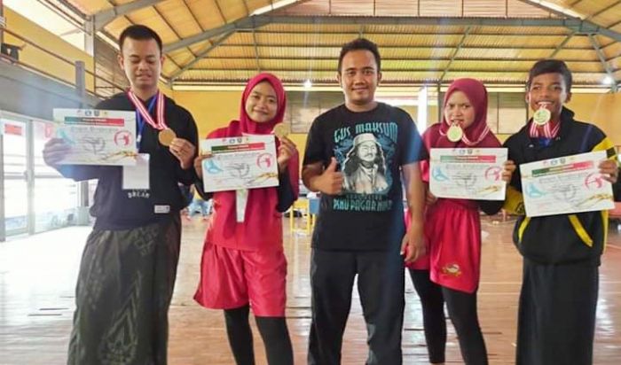 5 Atlet Wushu Tuban Borong Medali di Jombang